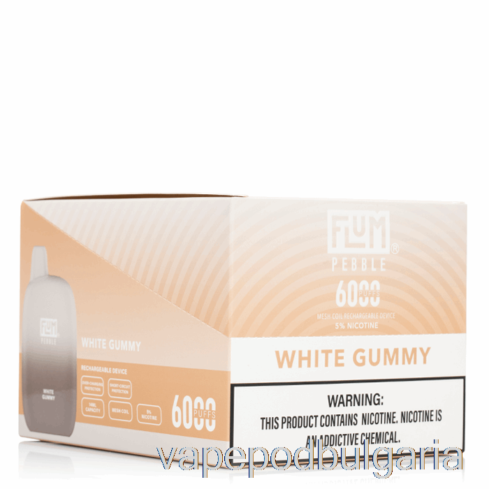 Vape Bulgaria [10-pack] Flum Pebble 6000 за еднократна употреба